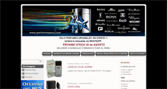 Desktop Screenshot of perfumesperu.com